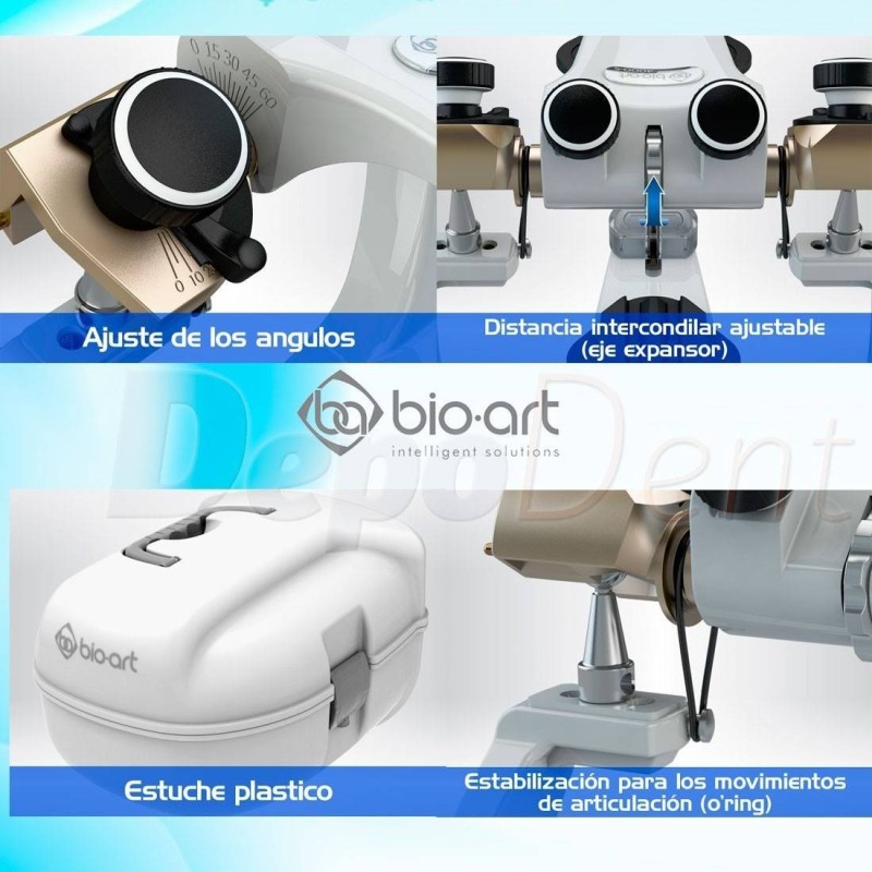 Articulador Bio Art 4000 S Semiajustable Tipo Arcon Con Estuche