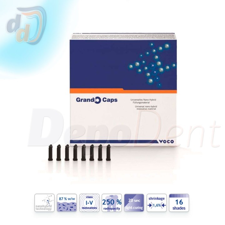 GRANDIO nano-híbrido universal VOCO Caps 20x0.25g