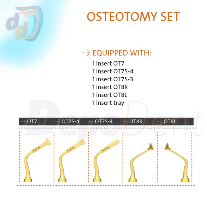 Osteotomy Set Piezosurgery Mectron