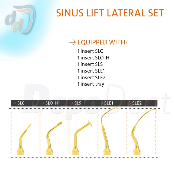 Sinus Lift Lateral Set Piezosurgery Mectron