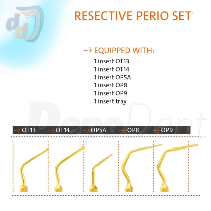 Resective Perio Set Piezosurgery Mectron