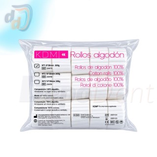 Rollos de algodón KDM