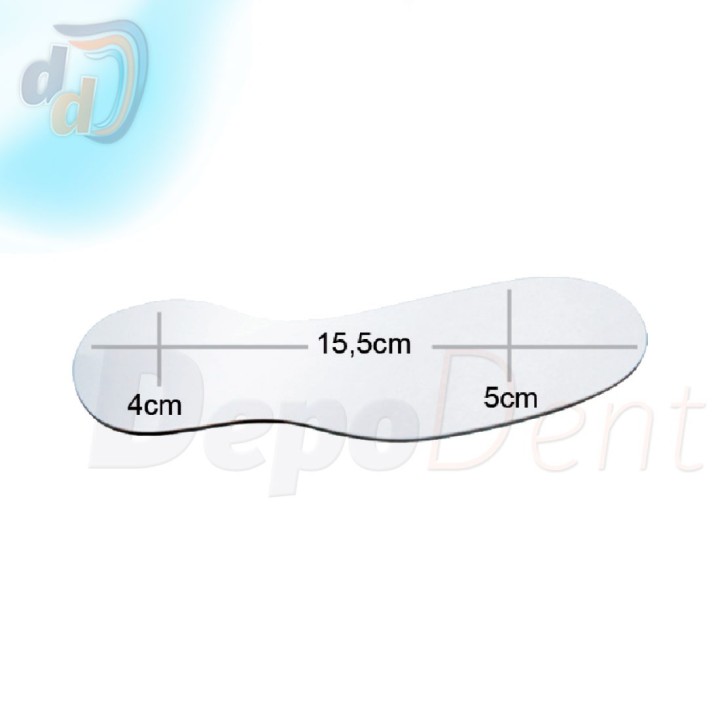 Espejo fotográfico intraoral Acteon lateral de doble cara, superficie Pure Reflect