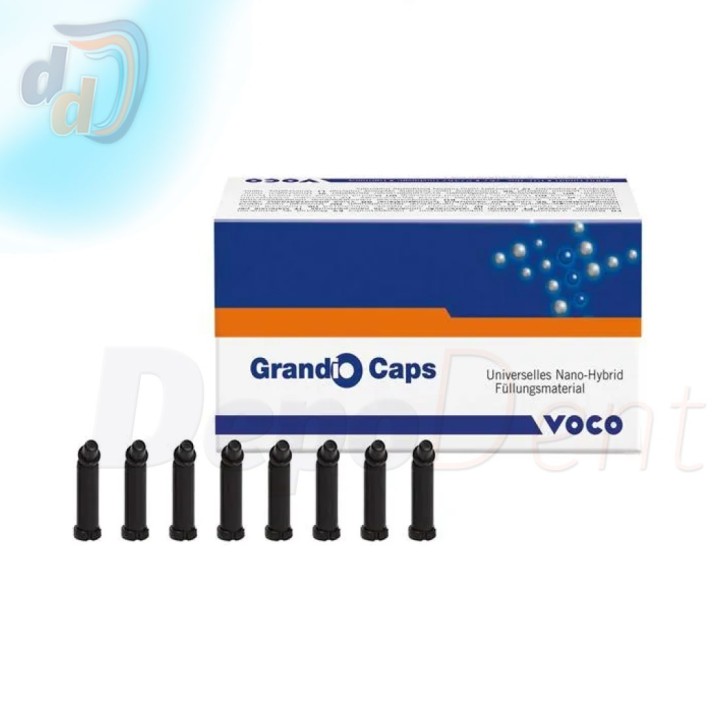 Composite universal Grandio de VOCO en cápsulas con su envase
