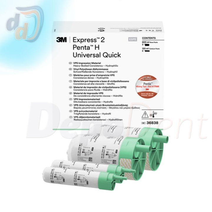 EXPRESS 2 Penta H Universal materiales impresión silicona 2x(300+60ml)