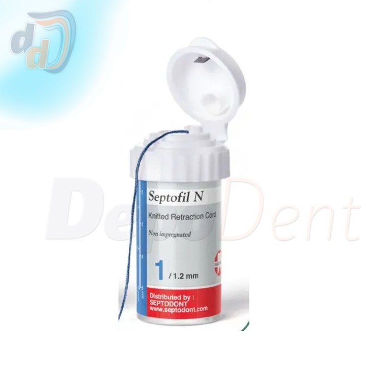 Hilo de retracción Septofil N Septodont Nº 1 mediano color azul frasco de 254 cm