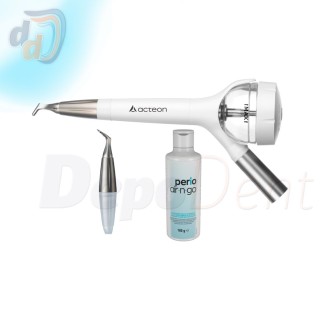 Aeropulidor AIR-N-GO easy de Acteon con boquilla Supra y boquilla Perio easy