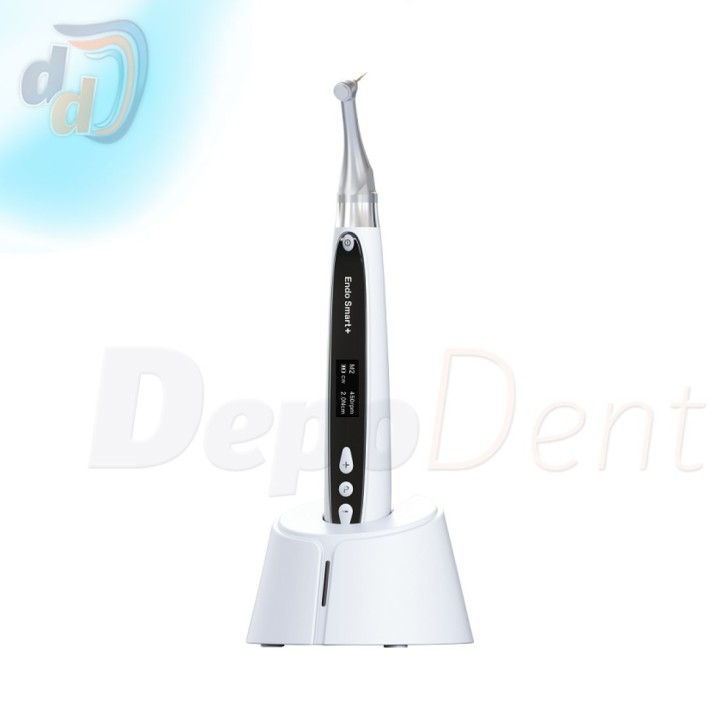 Motor Endo Smart Plus de Woodpecker en su base de carga