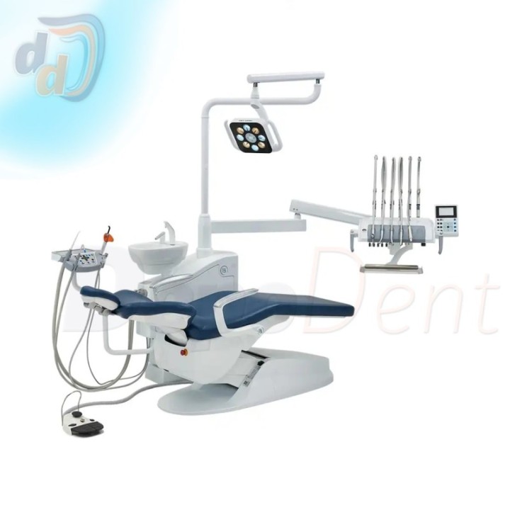 Sillón dental Bader Flex Up M8 Compact en el gabinete