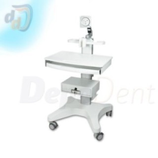 Carro Mestra para escáner intraoral con brazo de monitor