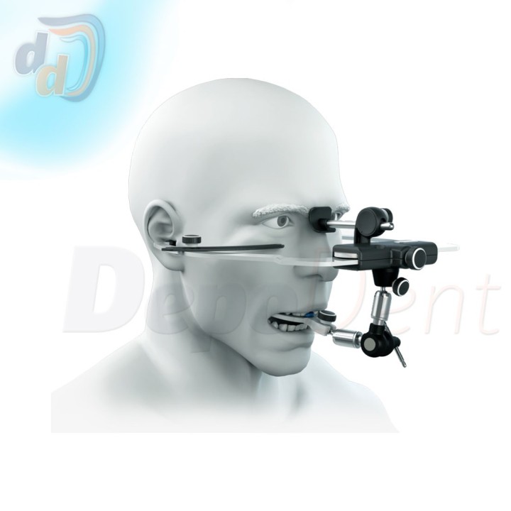 Registro con el arco facial Élite de Bio-Art en un maniquí