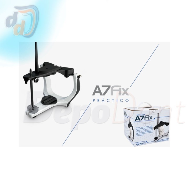 Articulador A7 Fix de Bio-Art y su caja de cartón