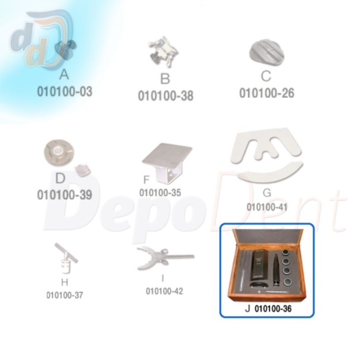 Bloque calibrador en la gama de accesorios Bio-Art