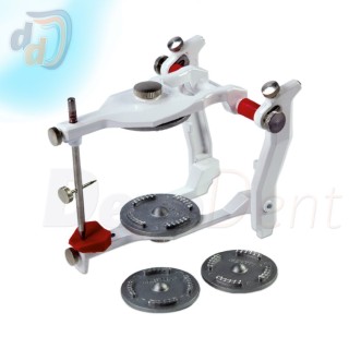 Articulador balanceado ligero Mestra sin plano oclusal y bases
