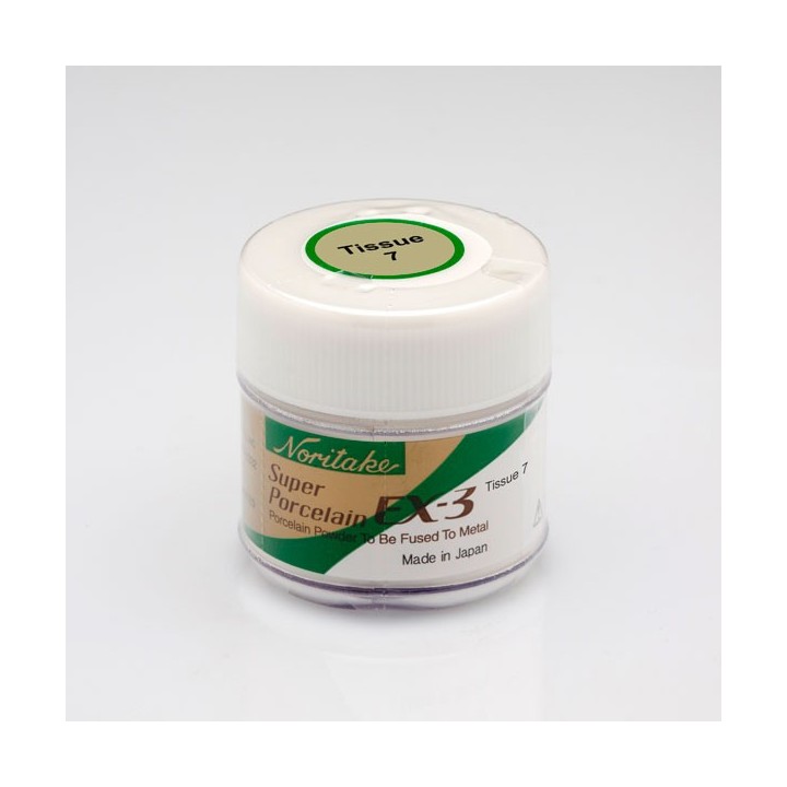 Bote de 10 g de Tissue 7 de EX-3 de Noritake
