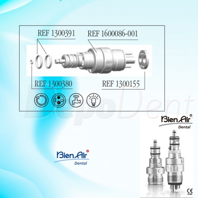 enlace unifix Bien Air con regulador spray