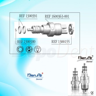 enlace 4 orificios Bien Air Gold Connect