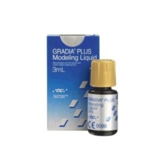 Frasco y caja de GRADIA PLUS Modeling Liquid de GC