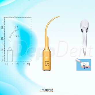 Inserto ultrasonidos Mectron para detartraje S1