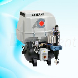 Compresor dental Cattani AC100Q con secador de aire