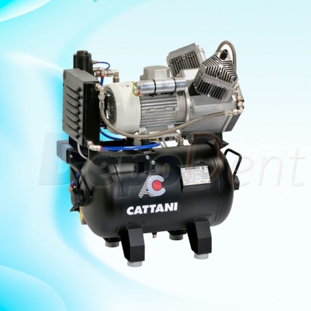 Compresor dental Cattani AC200 con secador de aire