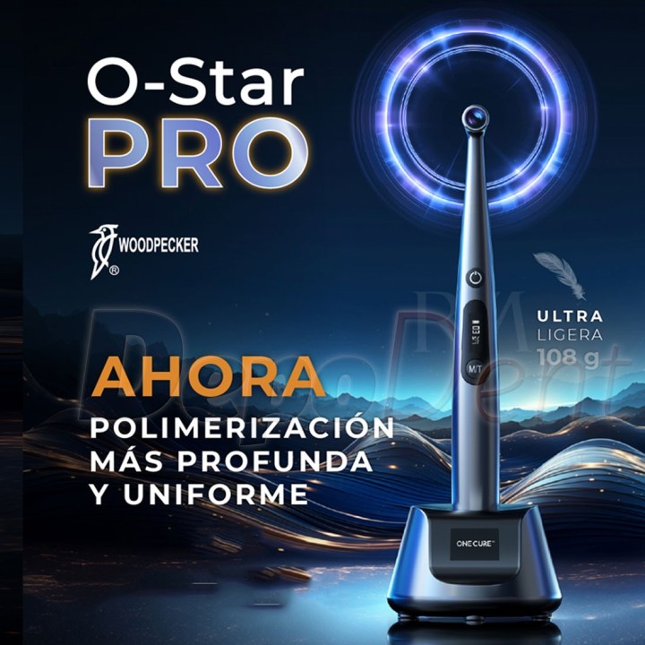 Lámpara fotopolimerización Woodpecker O-Star PRO