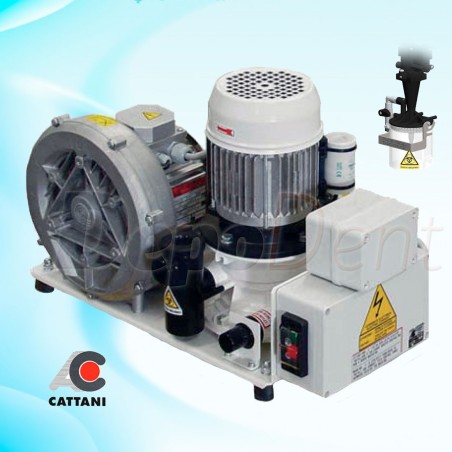 Aspiración Cattani Turbo Jet separador amalgama