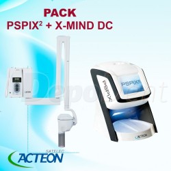 Pack Escaner de placas PSPIX-2 + Equipo Rayos X-MIND DC