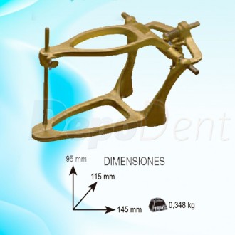 Articulador tres puntos laboratorio dental
