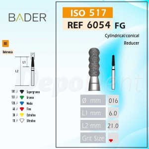 Fresa diamante 6054FG Reductor Cilíndrico/Cónico 5Uds