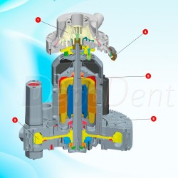 Motor de aspiración EXCOM Hybrid A5 400V con separador de amalgama ECO II Tandem