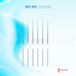Lima para ultrasonidos NiTi 15