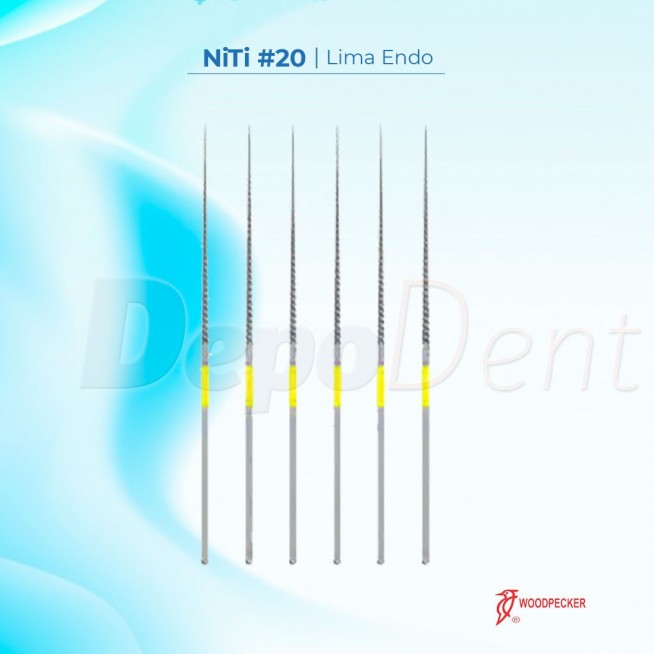Lima para ultrasonidos NiTi 20