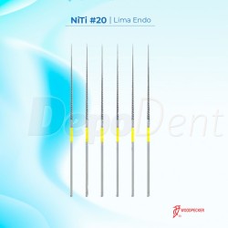 Lima para ultrasonidos NiTi 20