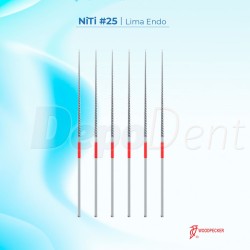 Lima para ultrasonidos NiTi 25