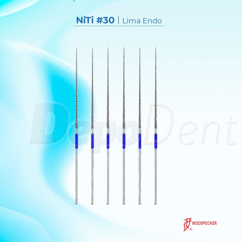 Lima para ultrasonidos NiTi 30