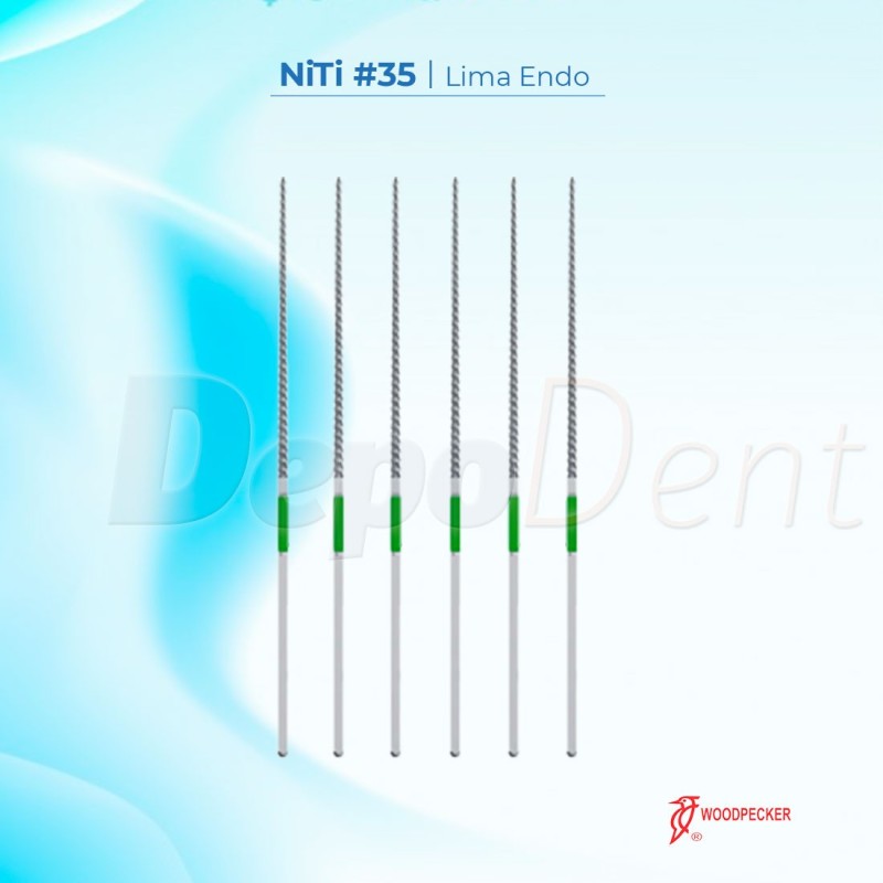 Lima para ultrasonidos NiTi 35