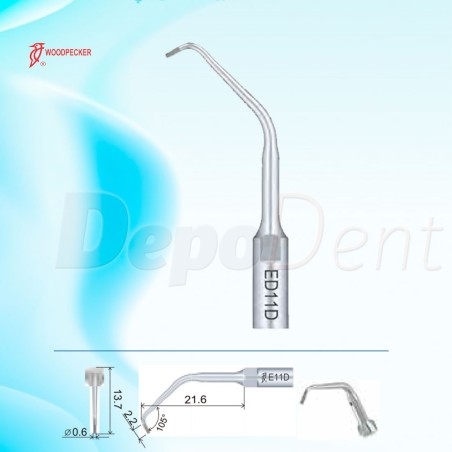 Puntas Ultrasonidos Endo Woodpecker ED11D