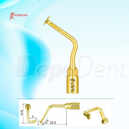 Puntas Cirugía US1L Woodpecker para Osteotomía