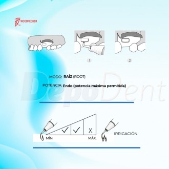 Puntas Cirugía UL3 para Osteotomía y Osteoplastia compatibles con Mectron