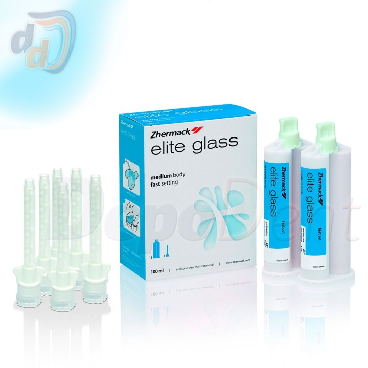 Silicona para reparaciones ELITE GLASS REPOS. 2x50ml.