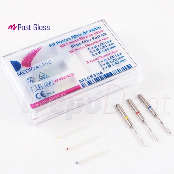 Post Glass kit postes y fresas