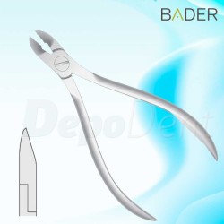 Alicate ortodoncia corte alambre duro marca Bader