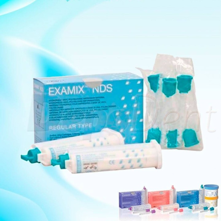 EXAMIX Silicona adición fragua normal para impresiones