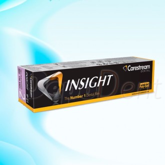 Película radiográfica INSIGHT IP21 simple de Carestream