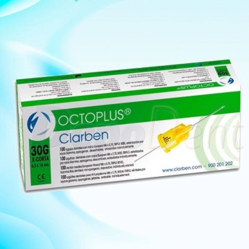 OCTOPLUS aguja 30G X corta 0.3X16