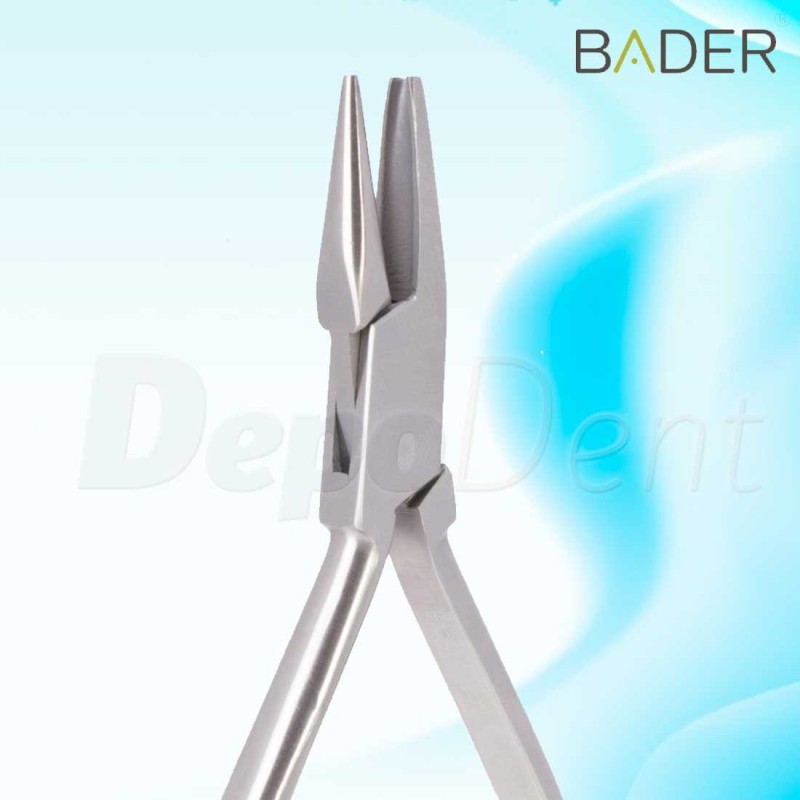 Alicate ortodoncia corte alambre duro marca Bader