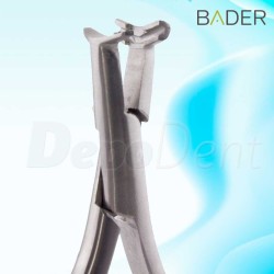 Alicate de ortodoncia para ligadura angulado marca Bader