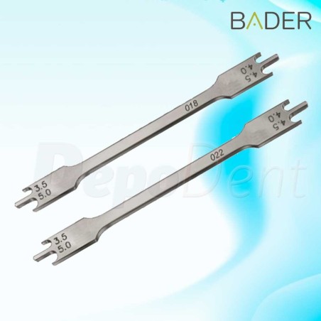 Alimetro posicionador de bracket 018 marca Bader