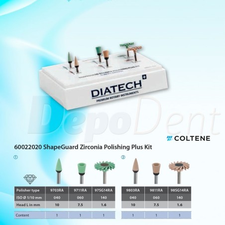 DIATECH Shapeguard pulido Zirconia